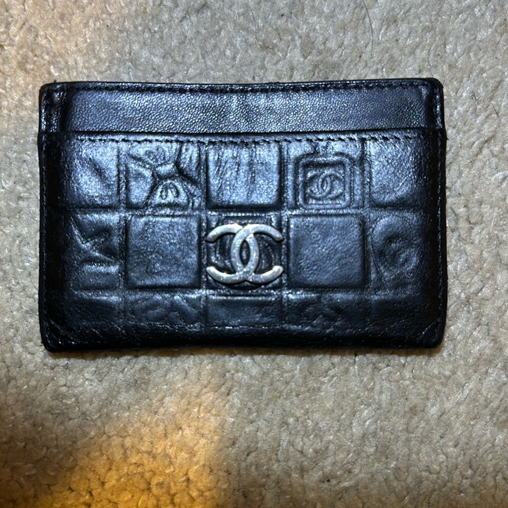 Chanel card holder